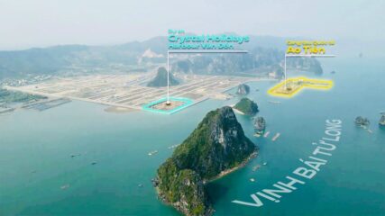 Vị trí thực tế Crystal Vân Đồn Quảng Ninh 2023
