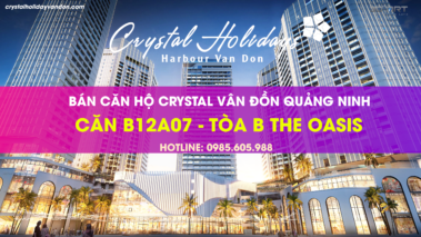 Thông tin Căn hộ B12A07 Crystal Holidays Vân Đồn Thông tin Căn hộ B12A07 Crystal Holidays Vân Đồn