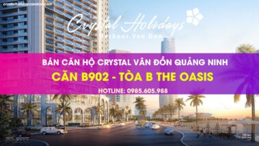 Thông tin Căn hộ B902 Crystal Holidays Vân Đồn Quảng Ninh Thông tin Căn hộ B902 Crystal Holidays Vân Đồn Quảng Ninh