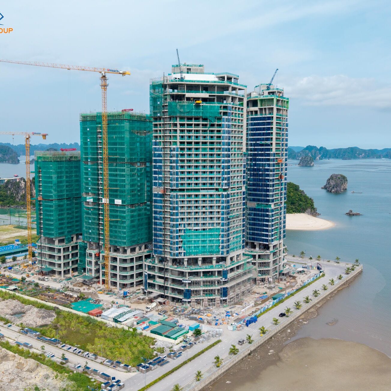 Tiến độ dự án Crystal Holidays Vân Đồn Tháng 8/2025