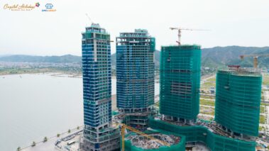 Tiến độ dự án Crystal Holidays Vân Đồn Tháng 8/2025