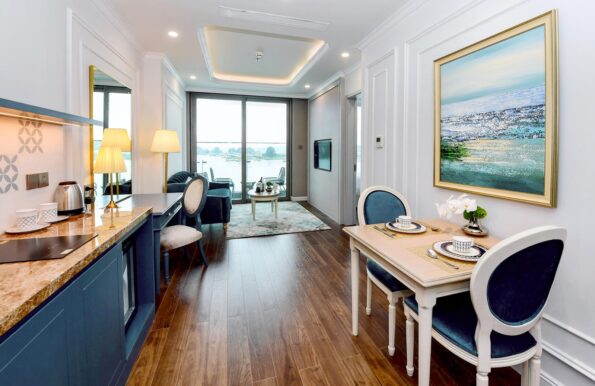 Hình ảnh thực tế căn hộ Crystal Holiday Vân Đồn toà A và B